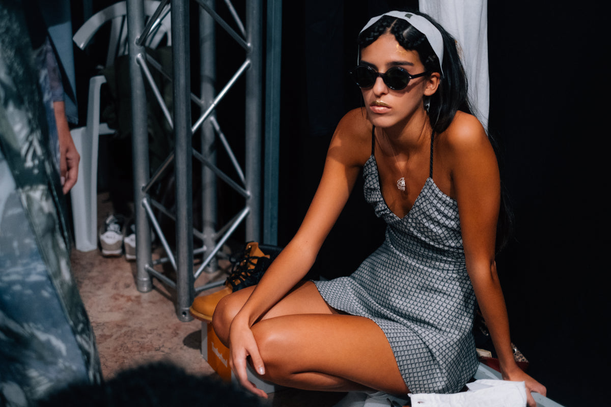 SS26 Scales Slither Shorts Dress