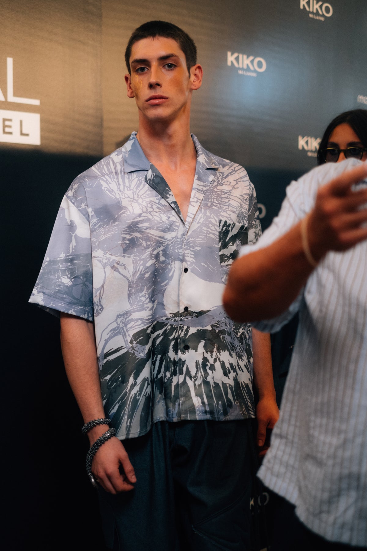 SS26 Satin Gorgon Shirt