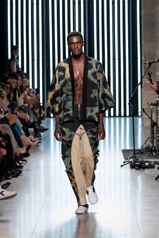Leopard Kimono