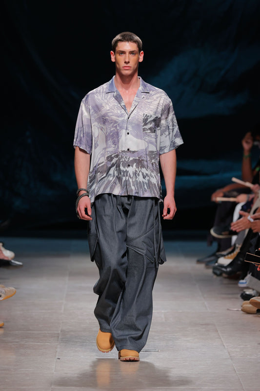 SS26 Satin Gorgon Shirt