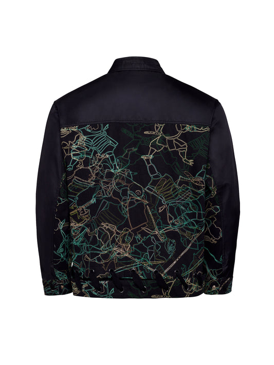 Printed Trucker