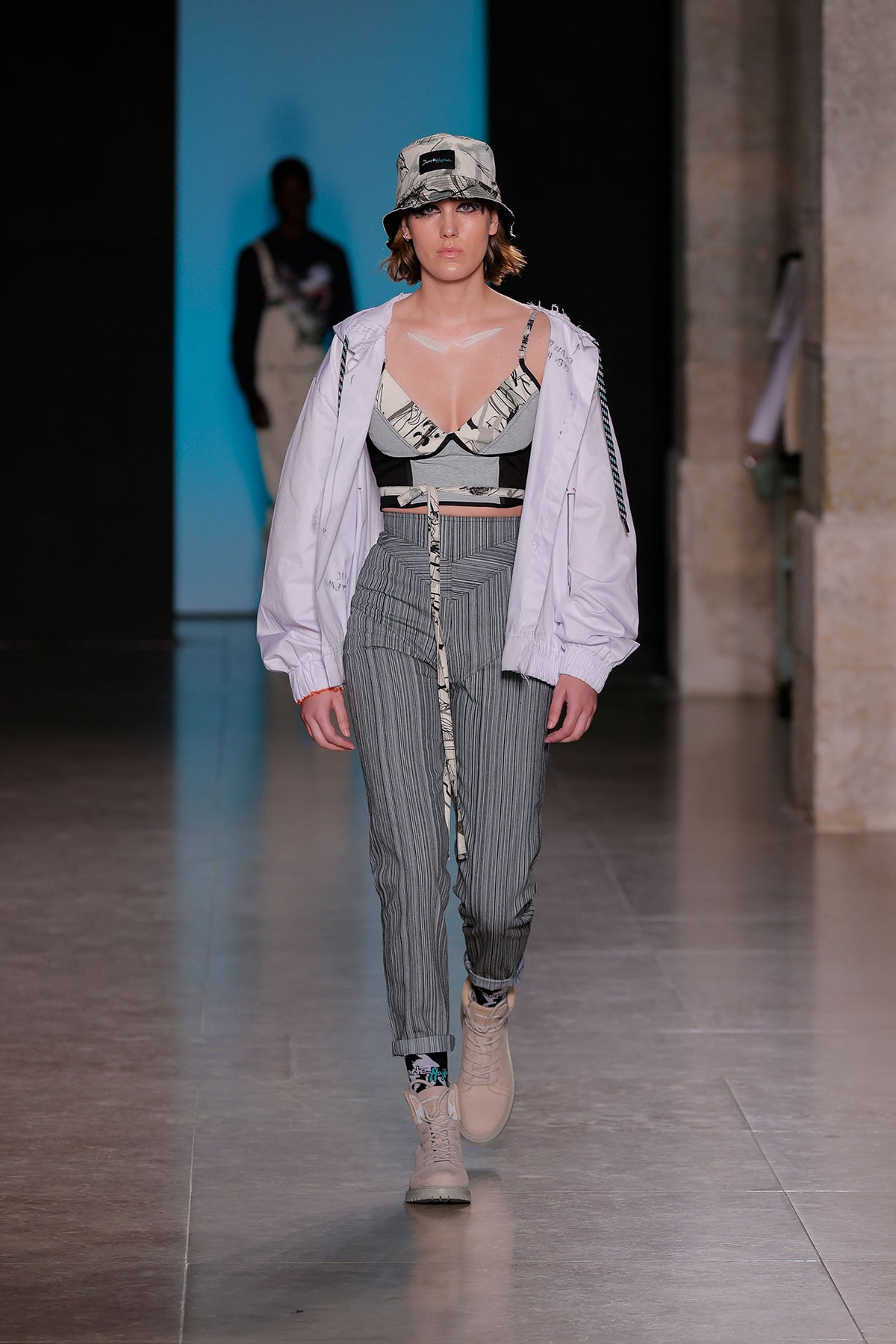 Striped Shaped Trousers