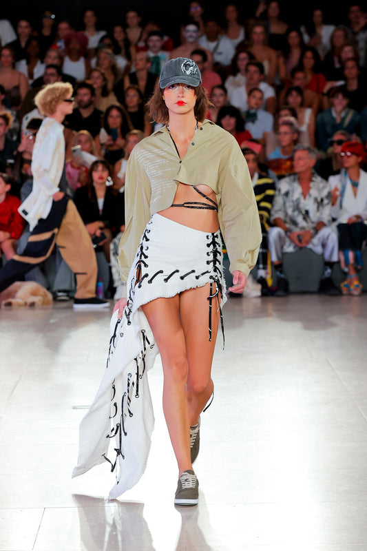 White Genbu Skirt