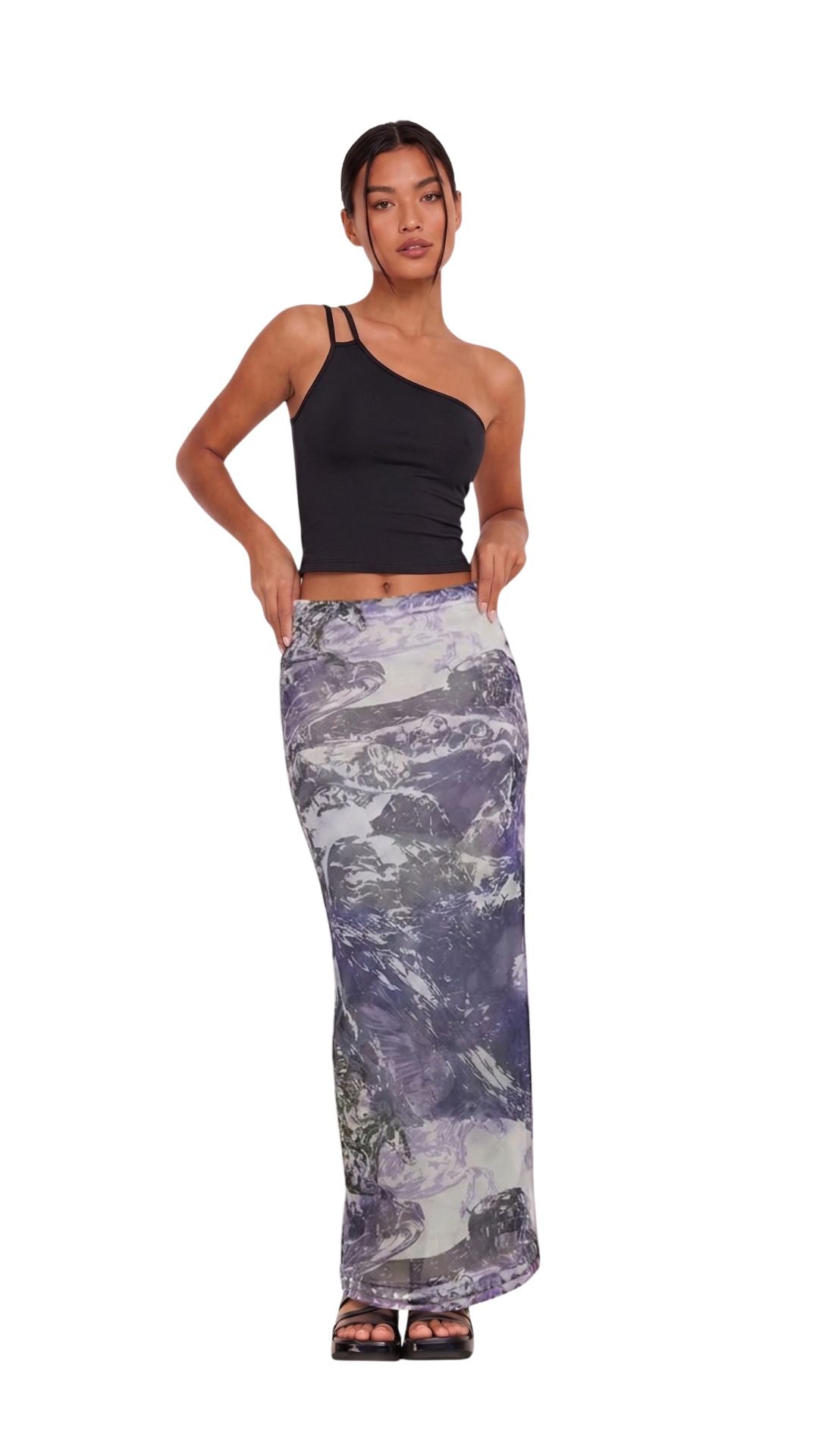 SS26 Mesh Skirt