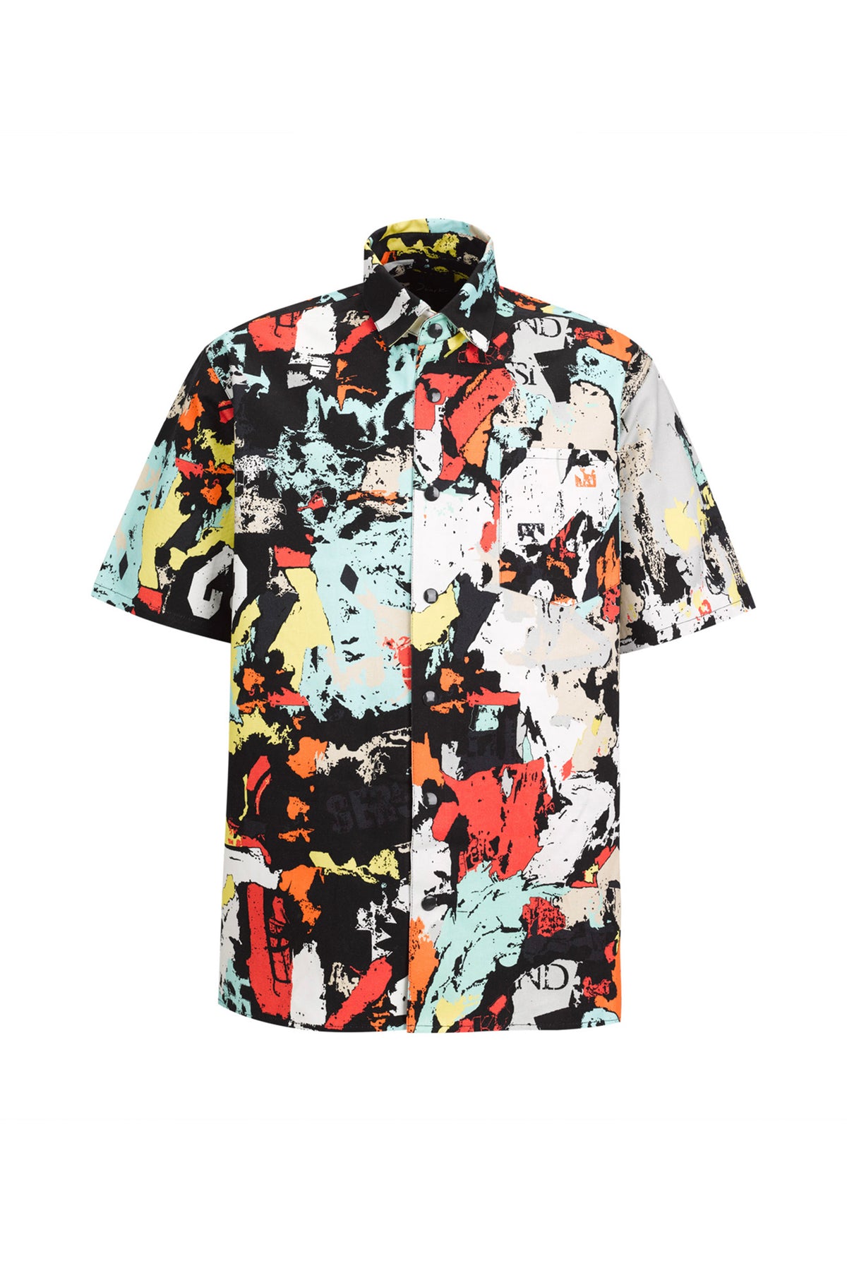 Relaxed Short Sleeve Printed Shirt