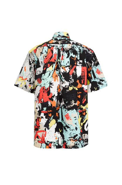Relaxed Short Sleeve Printed Shirt