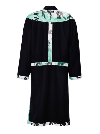 Black Judogi Coat