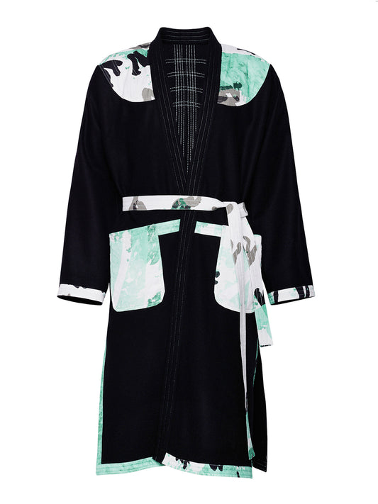Black Judogi Coat