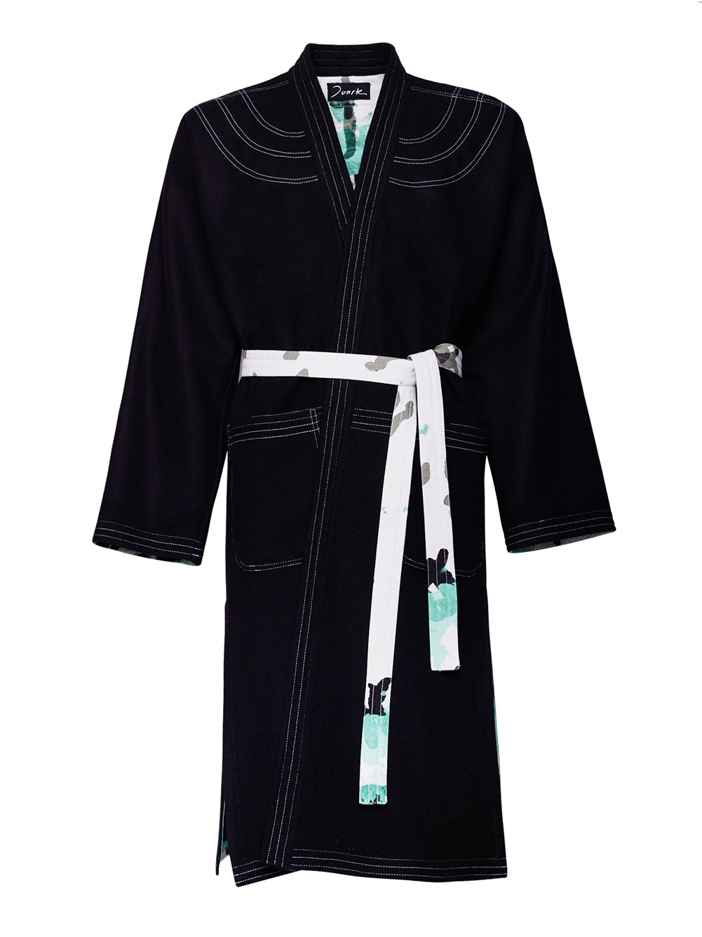 Black Judogi Coat