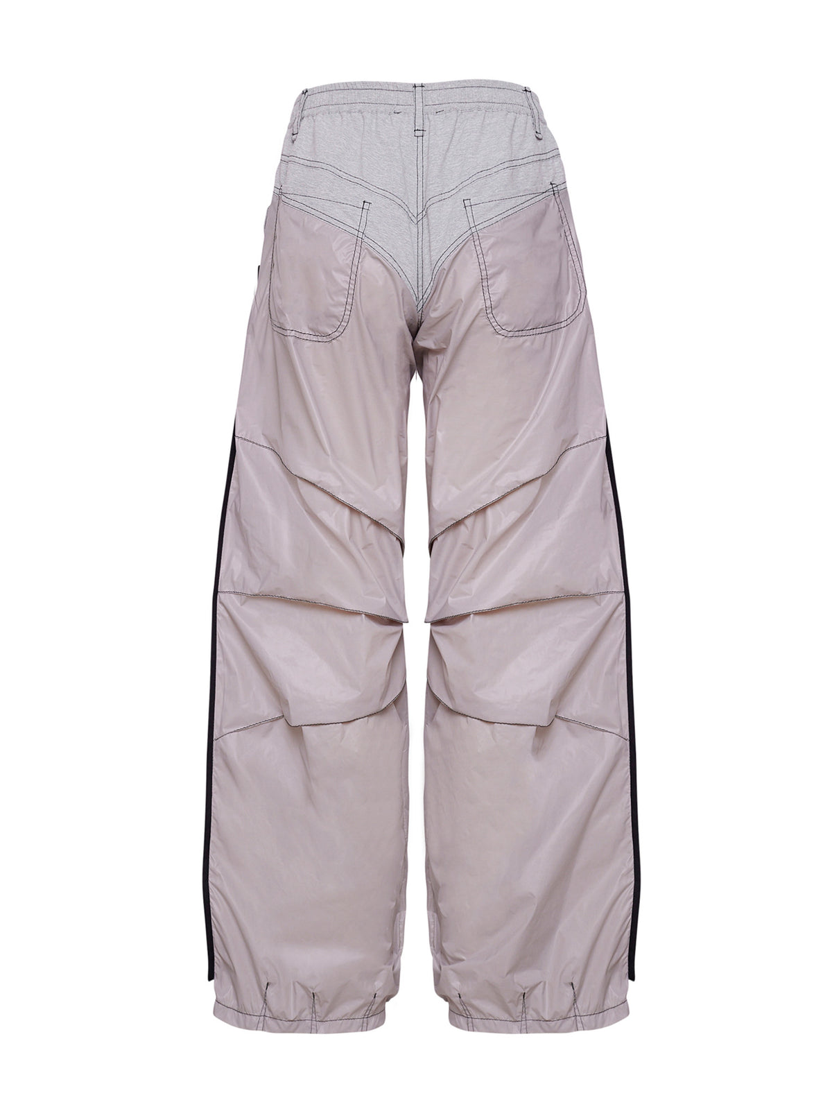 Grey Drapping Trousers