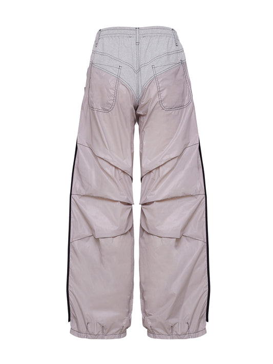 Grey Drapping Trousers