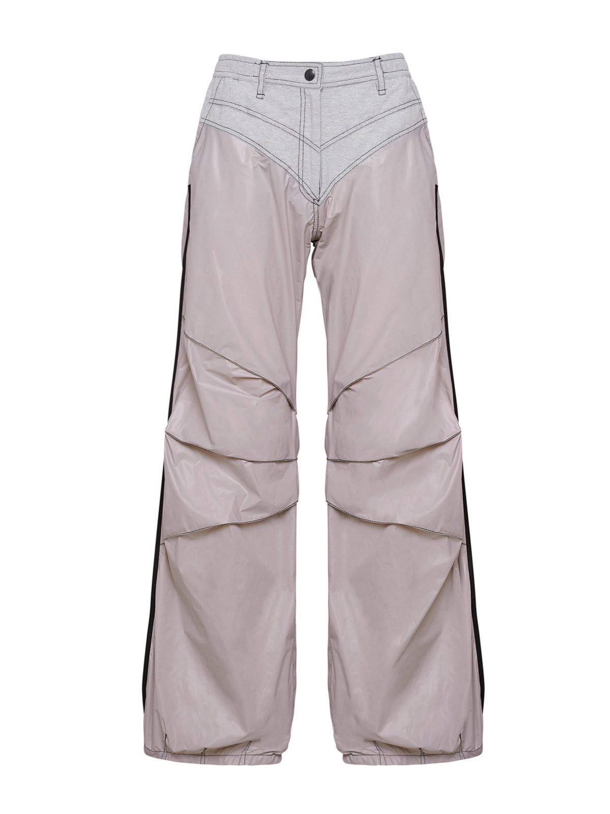 Grey Drapping Trousers