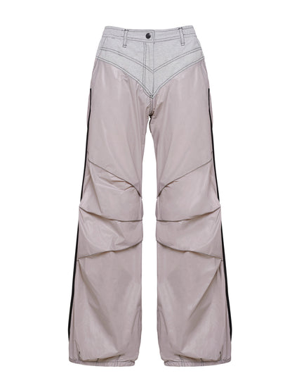 Grey Drapping Trousers