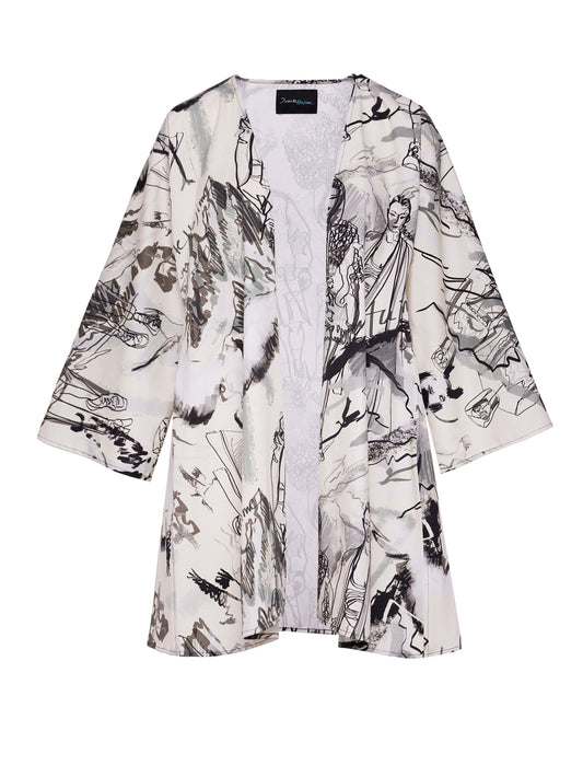 Printed Kimono