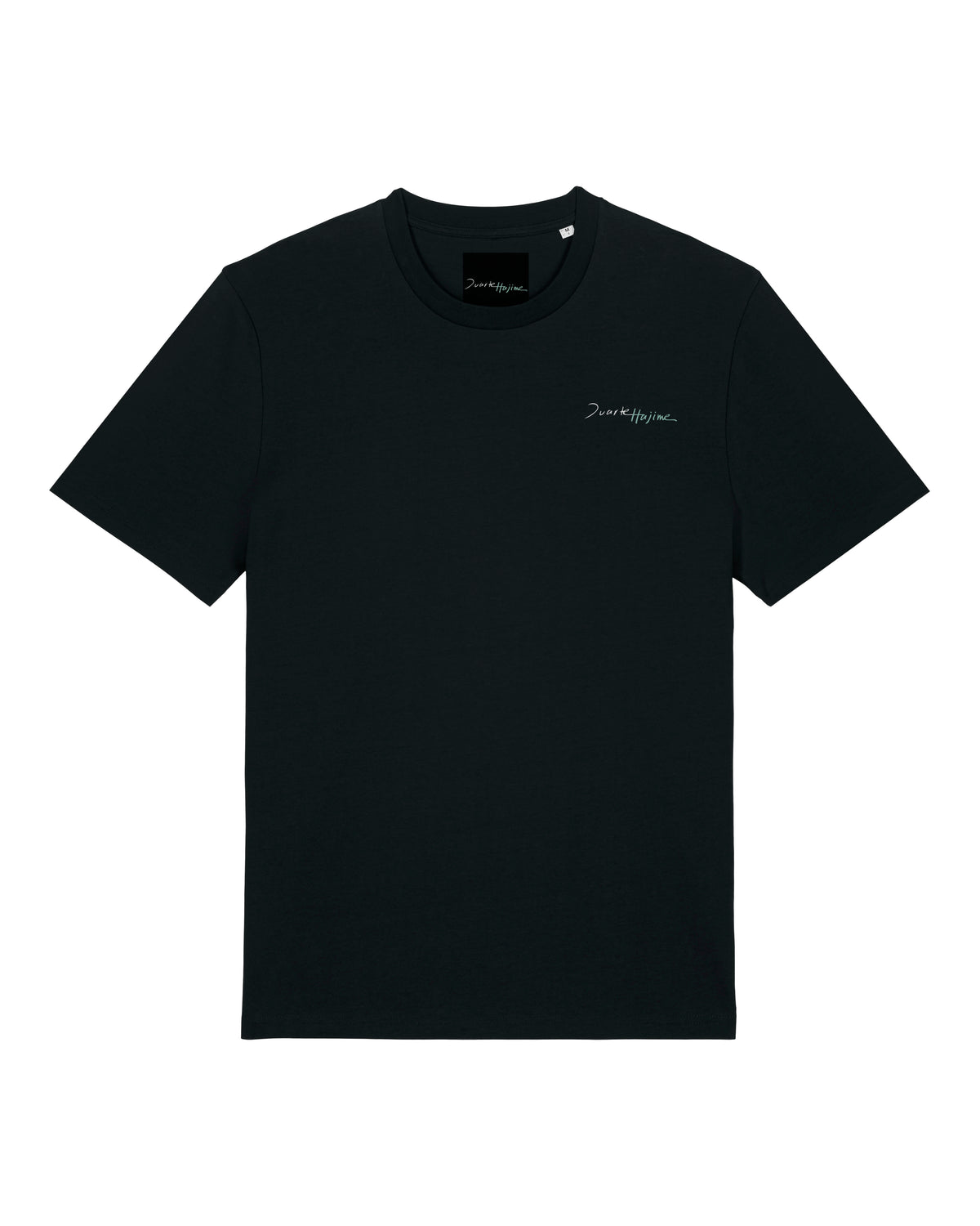 Black T-shirt with logo