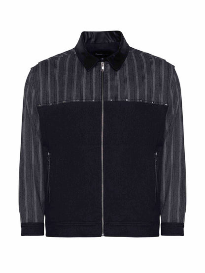 Striped Backbone Jacket