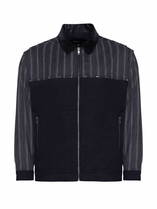 Striped Backbone Jacket
