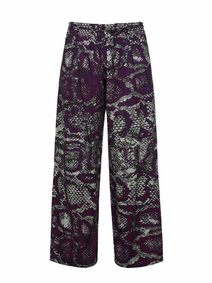 Snake Hajime Pleated Trousers