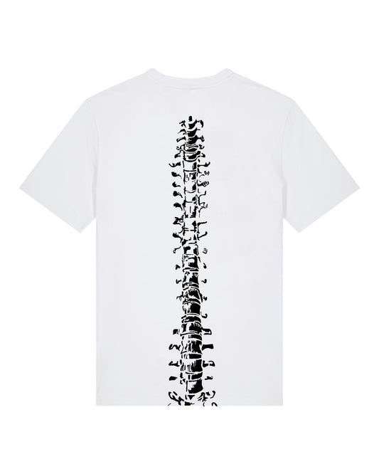 Backbone White T-Shirt