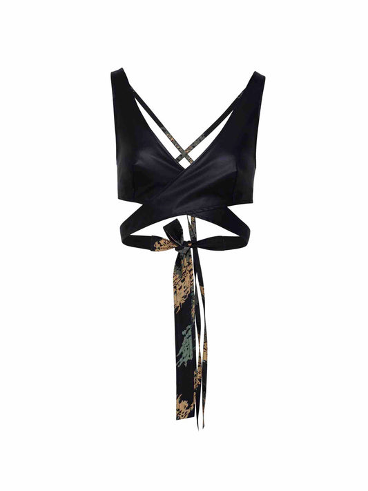 Damiano Wrap Top