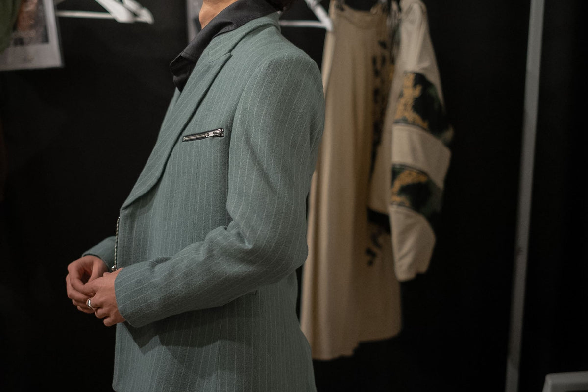 Trailer Striped Blazer