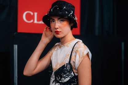 Reversible Black Bucket Hat
