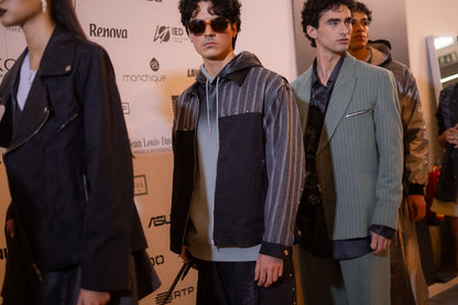 Striped Backbone Jacket