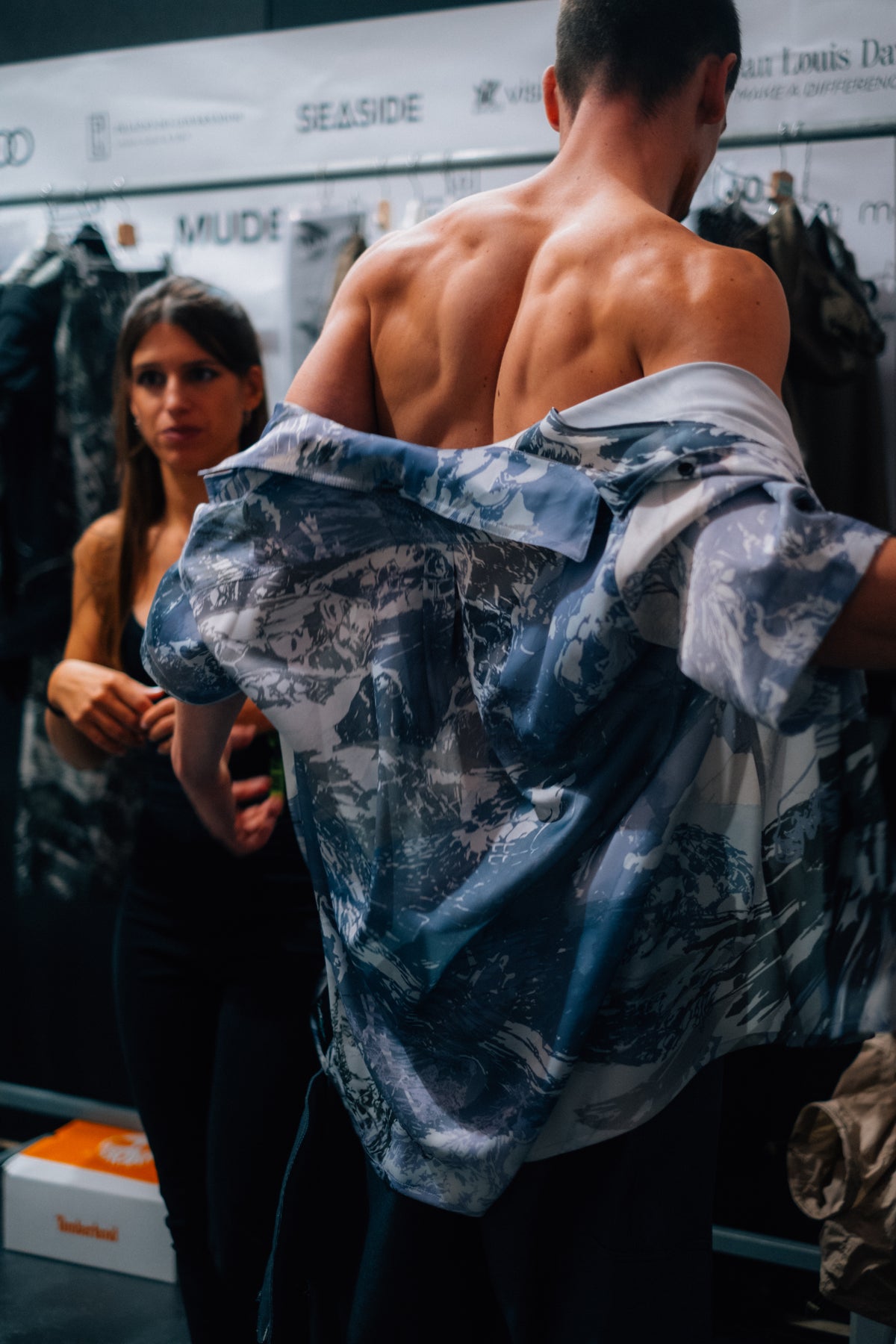 SS26 Satin Gorgon Shirt