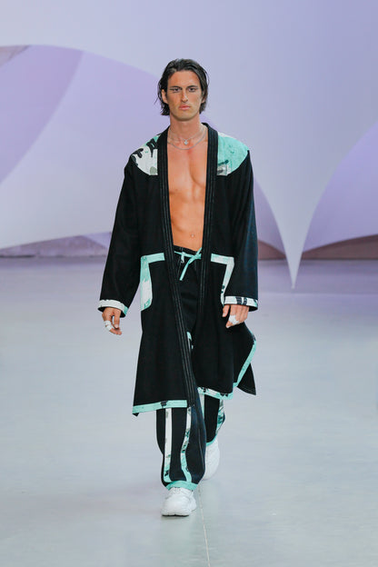 Black Judogi Coat