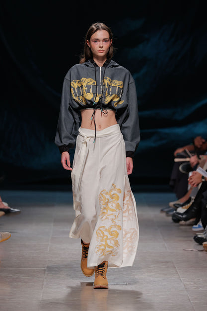 SS26 Off-White Medusa Trousers