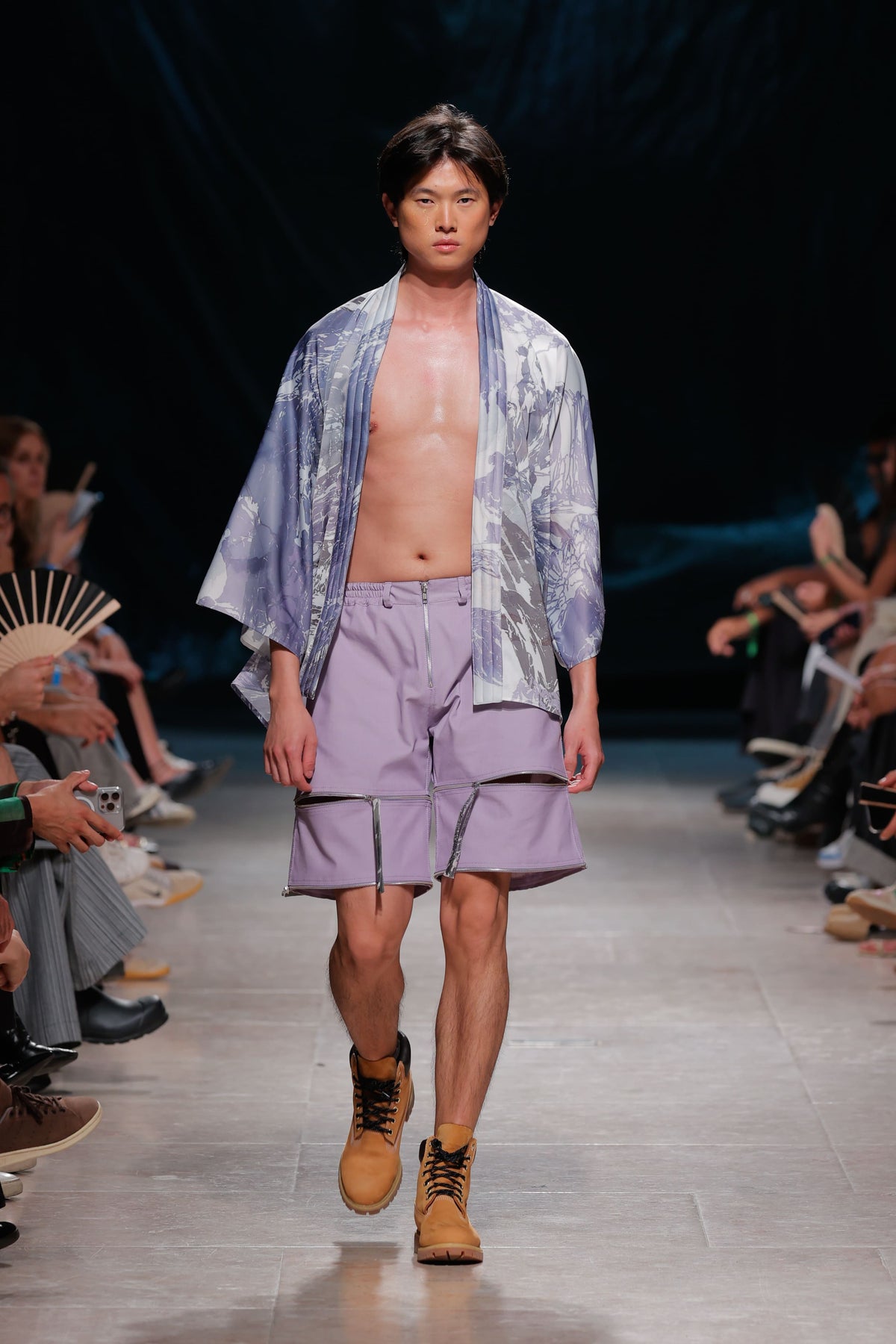 SS26 Lilac Gorgon Trousers