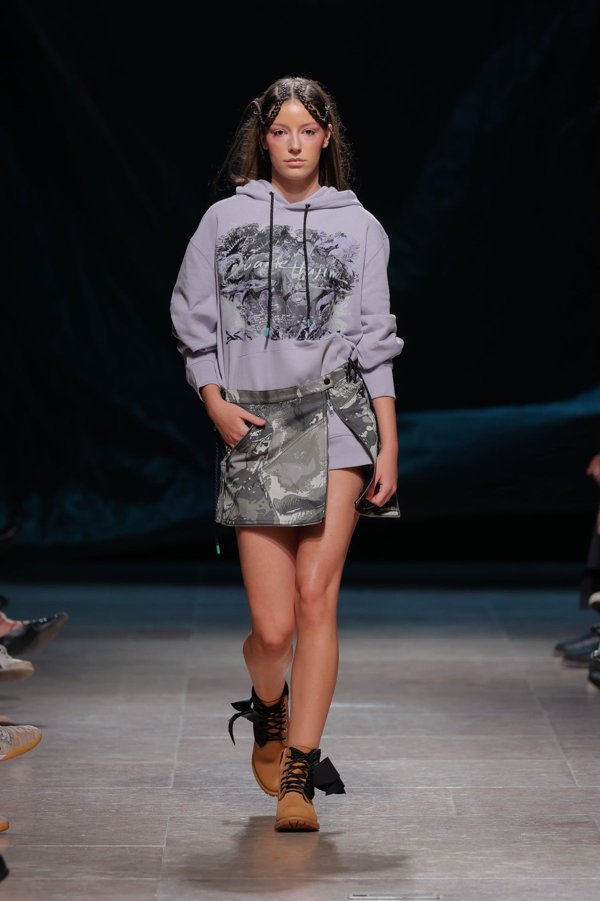 Printed Pegasus Skirt