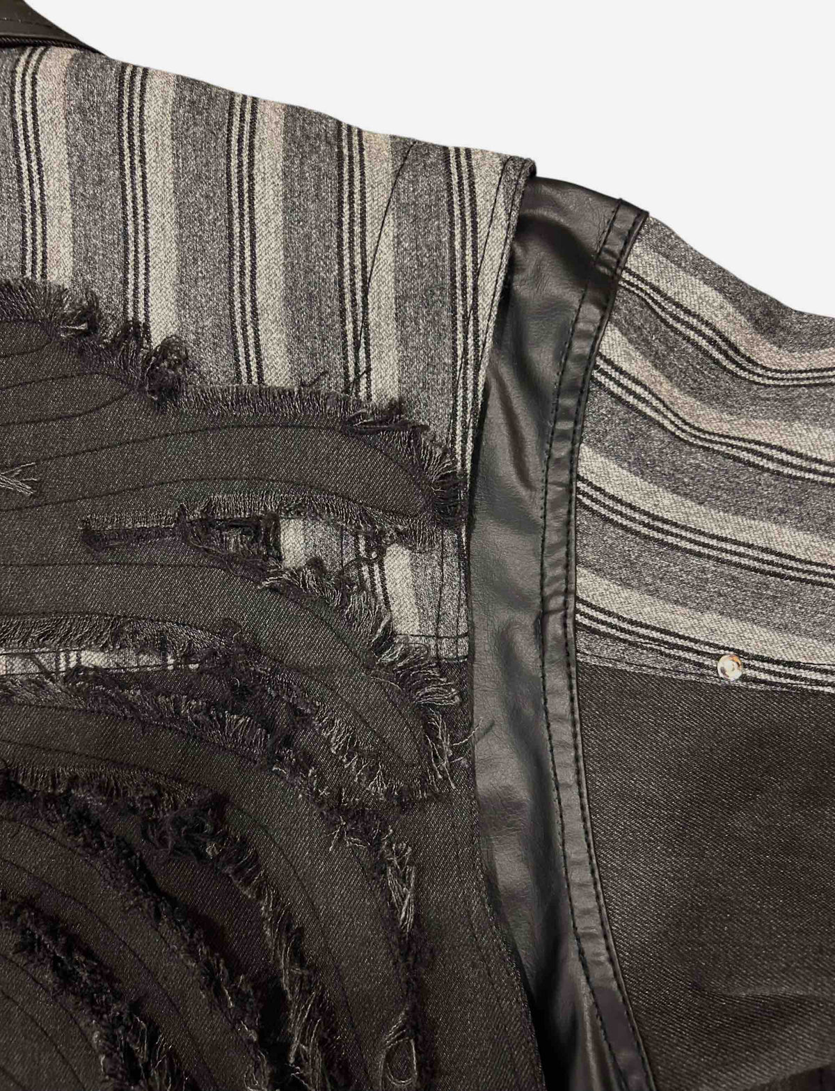 Striped Backbone Jacket