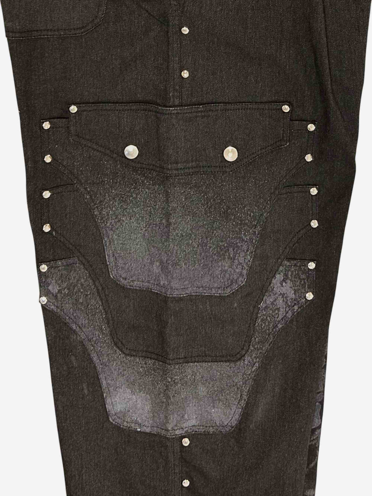 Grey Hajime Pleated Trousers