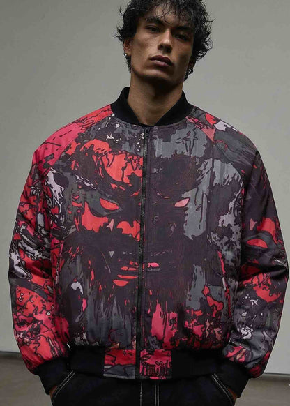 Satin Oni Sukajan Bomber
