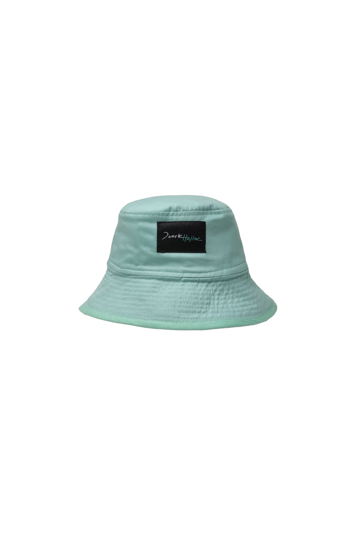 Reversible Mint Bucket Hat w/Drawstring