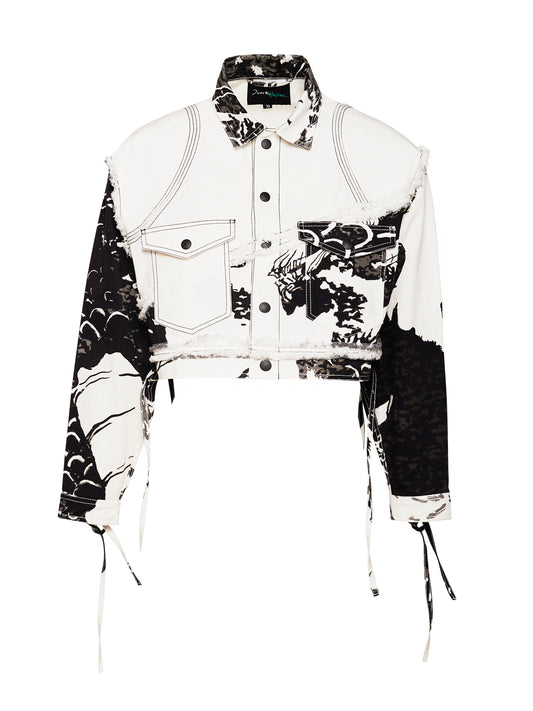 Printed Short Trucker