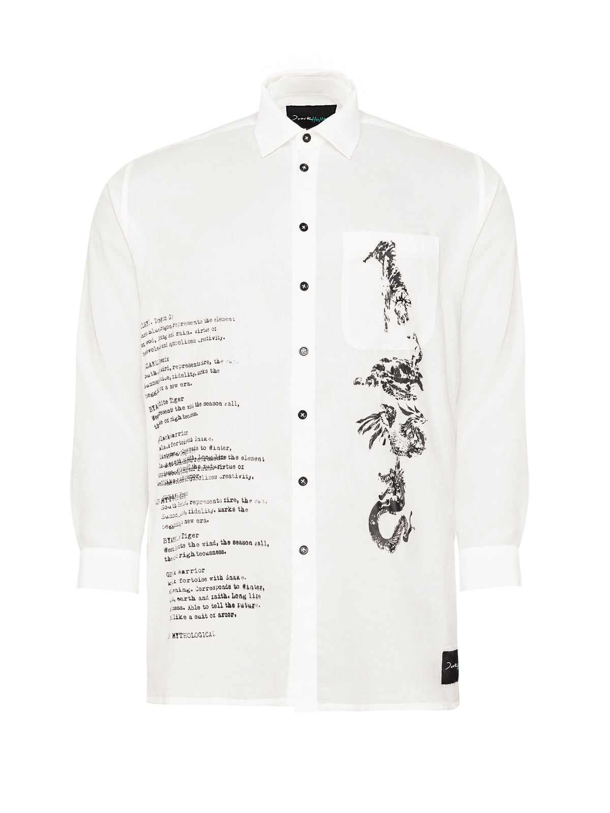 White Long Shirt