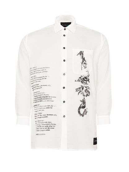 White Long Shirt