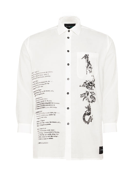 White Long Shirt