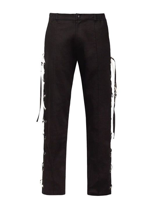 Black Cosmos Trousers