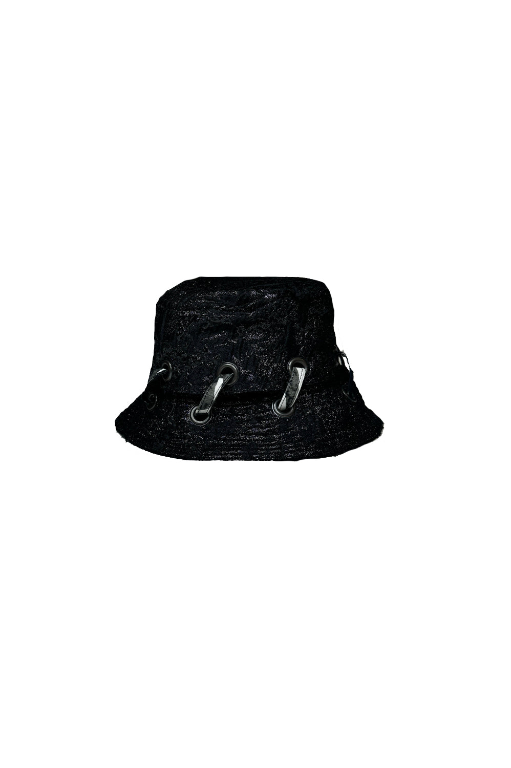 Reversible Black Bucket Hat