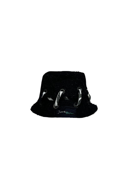 Reversible Black Bucket Hat