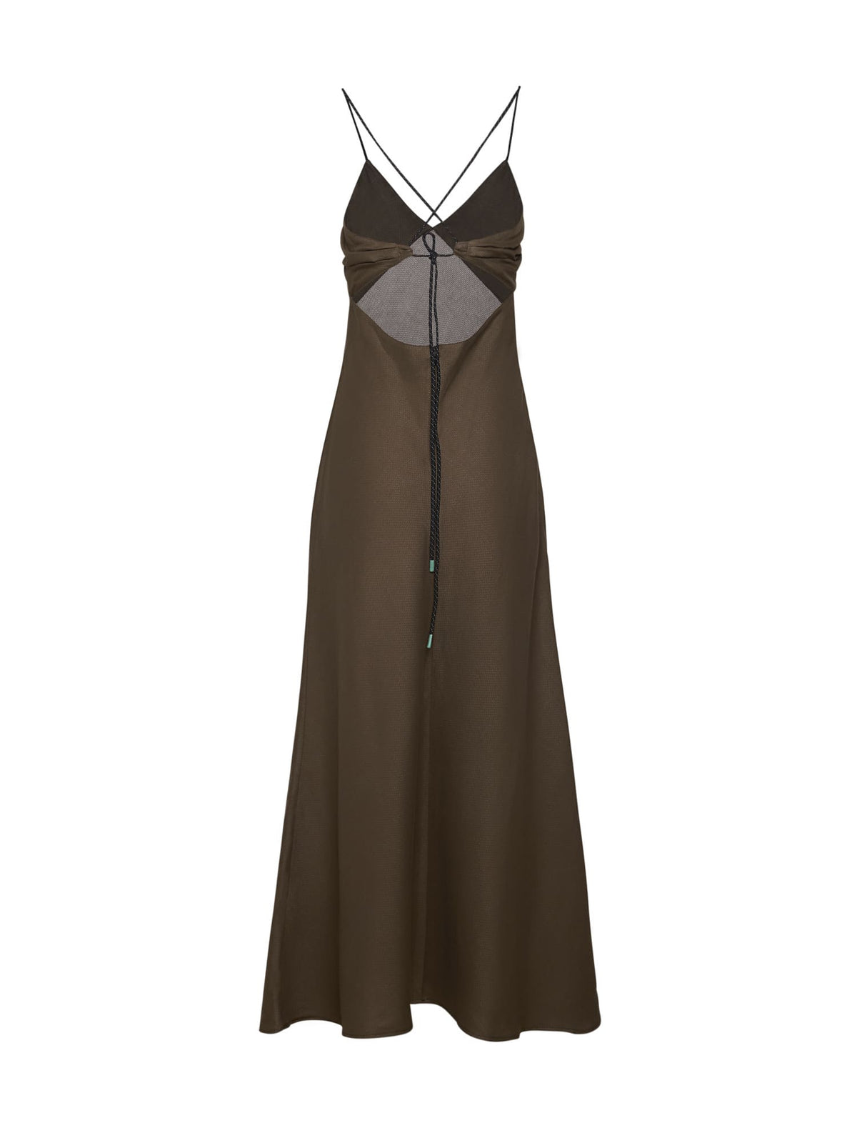 SS26 Green Slither Dress
