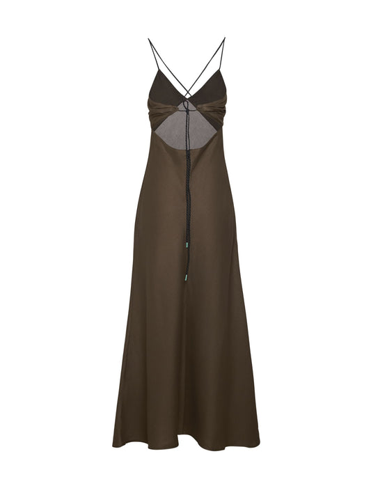 SS26 Green Slither Dress