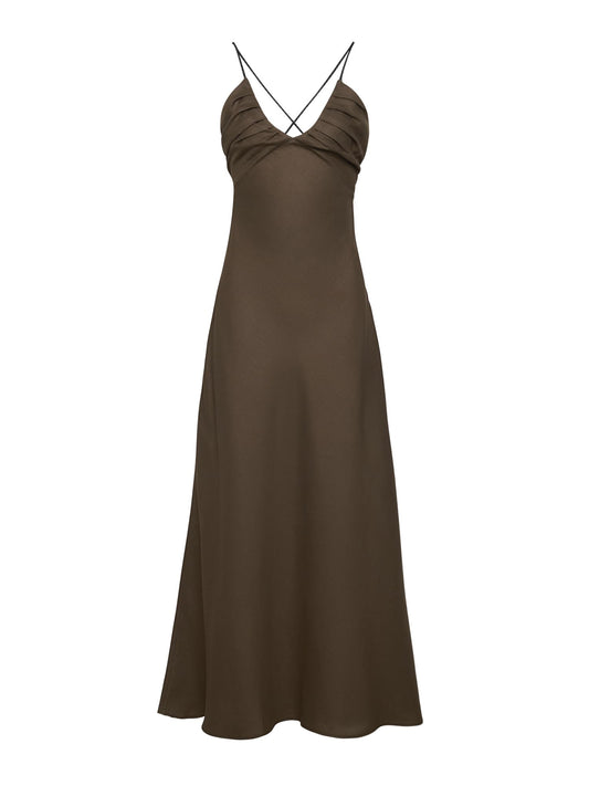 SS26 Green Slither Dress