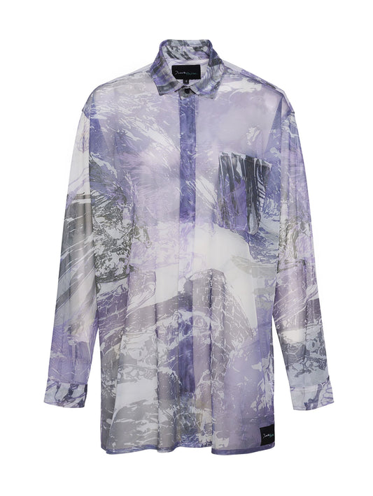 SS26 Mesh Long Shirt