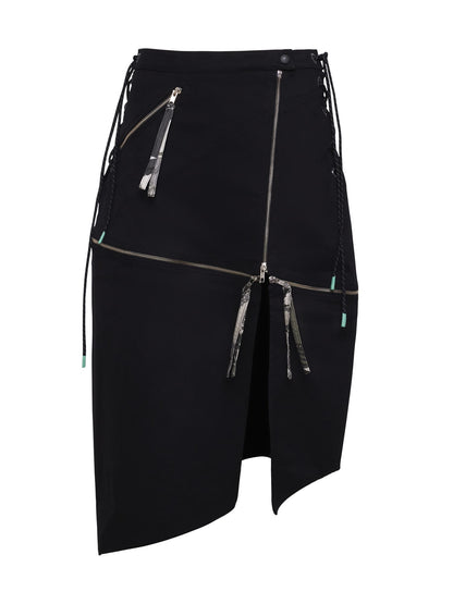 SS26 Black Pegasus Skirt