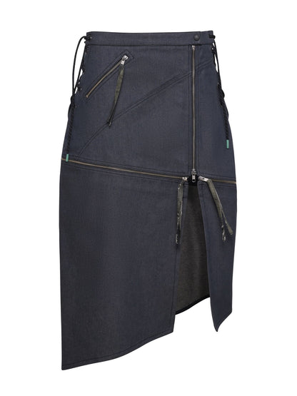 SS26 Denim Pegasus Skirt