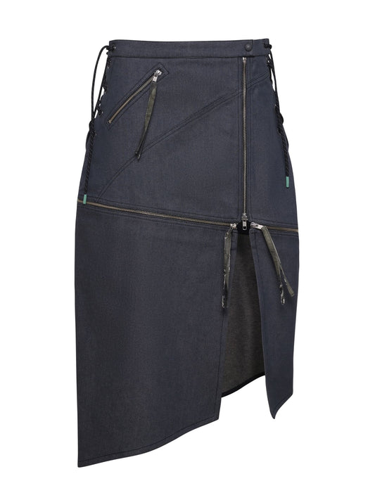 SS26 Denim Pegasus Skirt